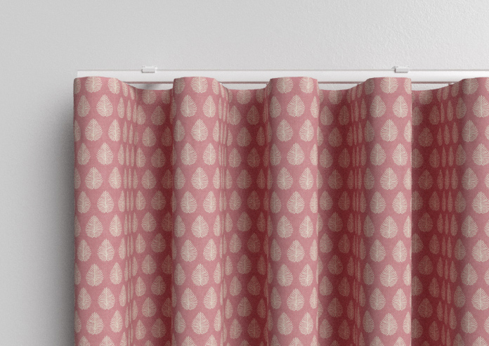 Emily Bond Jaipur, Raspberry - Made to Measure Curtains - Image 13